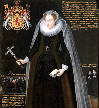 The Blairs Memorial Portrait of Mary, Queen of Scots. © Blairs Museum Trust