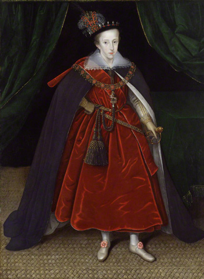 Marcus Gheeraerts the Younger, Henry, Prince of Wales (1603) © NPG